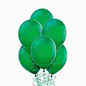 Гелиевые шарики зеленые ― SuperSharik