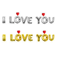 Літери I LOVE YOU 