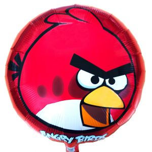 Гелиевый шар Angry Birds красный ― SuperSharik