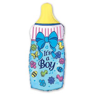 Бутылочка для младенца (мальчика) ― SuperSharik
